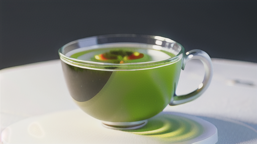 緑茶の化学的作用について